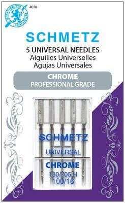 Schmetz Chrome Universal Needles - 100/16