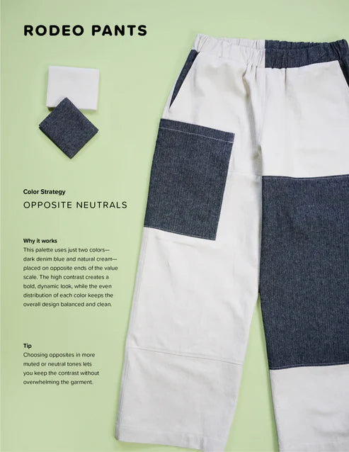 The Matchy Matchy Sewing Book by Amy Gonzales and Theresa Kuo