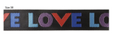 1.5" Webbing - Love