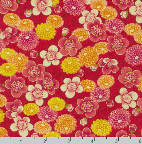 Sevenberry Kiku in Red