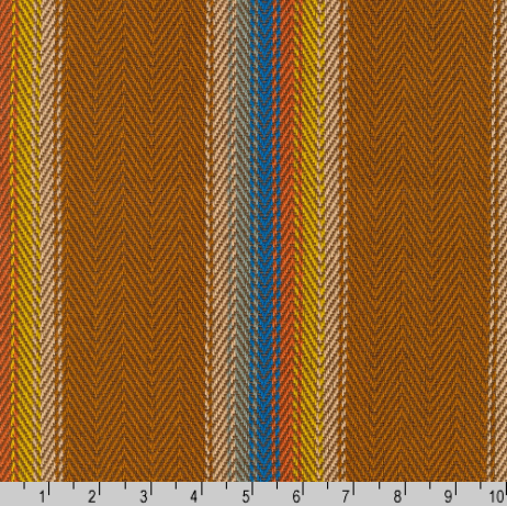 Baja Blanket Stripe in Sienna