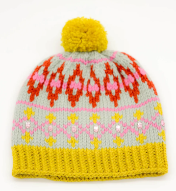 Center Star Hat Knitting Kit