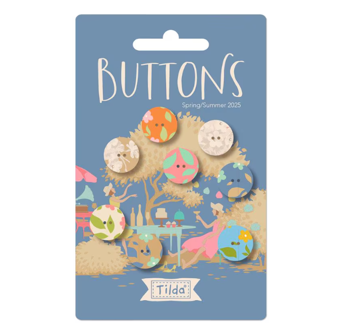 Tilda Sunday Brunch Buttons (14mm)