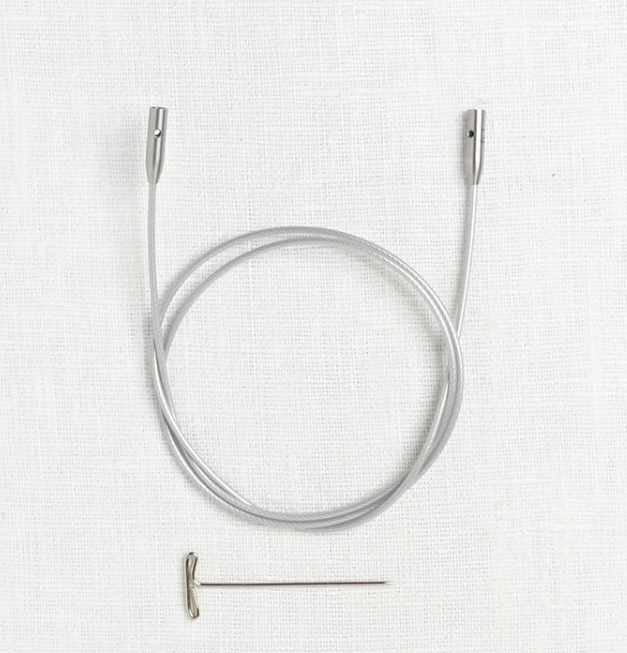 ChiaoGoo: SWIV360 Silver Interchangeable Cable - Small