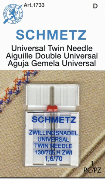 Schmetz Universal Twin Needle - 1.6/70