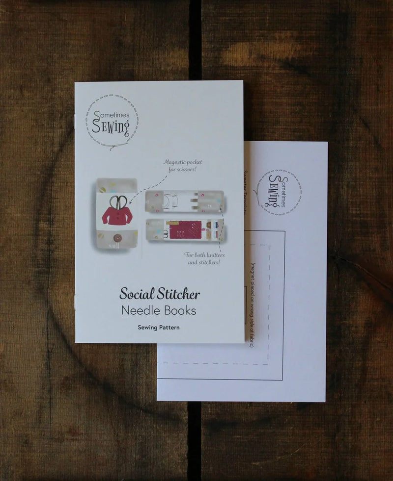 Social Stitcher Needle Books Sewing Pattern