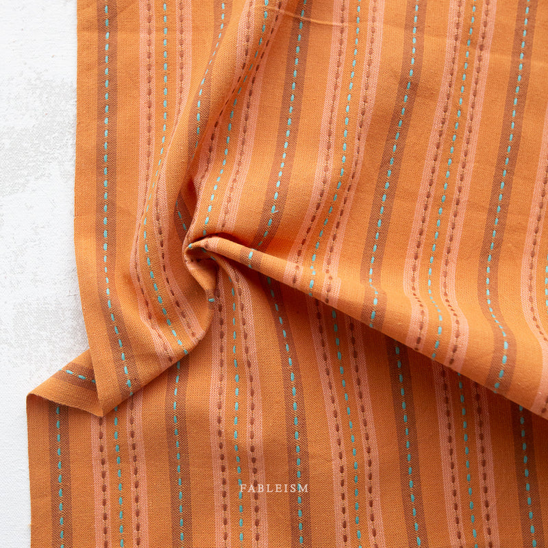 Canyon Springs: Stitch Stripe in Rust