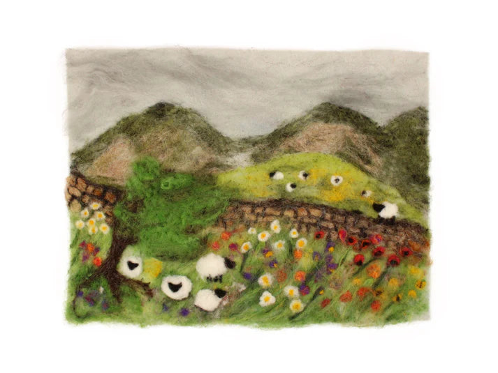 Stormy Landscape Needle Felting Kit