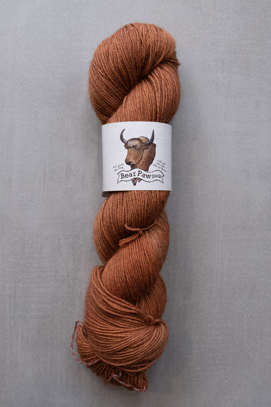 Bear Paw Sock - The Farmer's Daughter Fibers