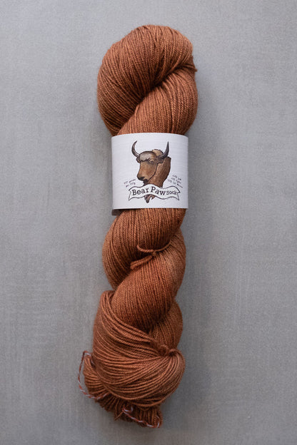 Bear Paw Sock - The Farmer's Daughter Fibers