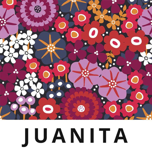 Splash Fabric: Laminated Cotton in Juanita
