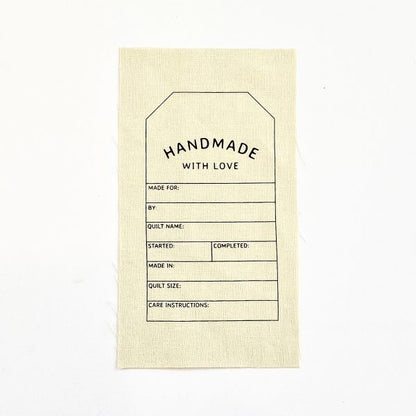 Swing Tag Quilt Labels