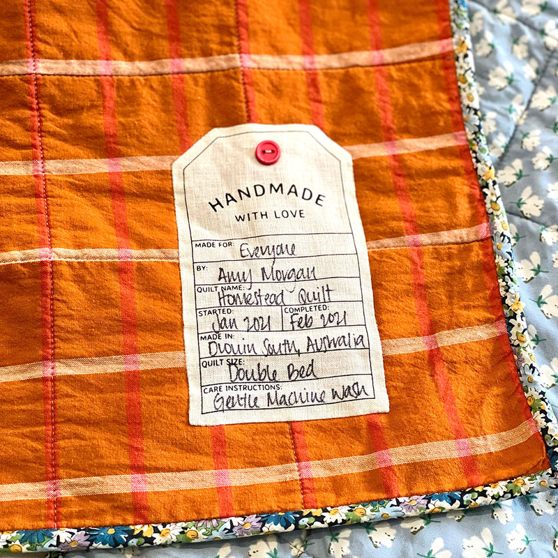 Swing Tag Quilt Labels