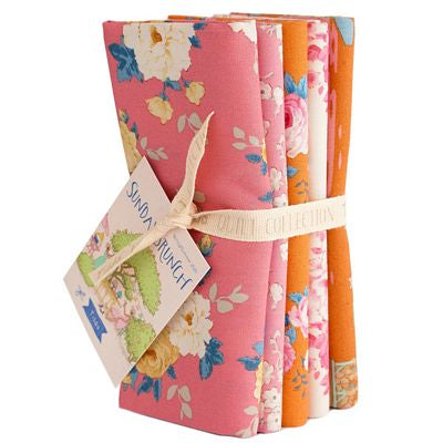 Sunday Brunch Fat Quarter Bundle - Pink