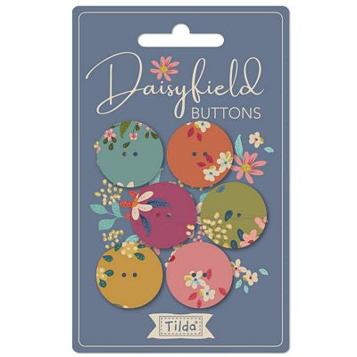 Tilda Daisyfield Buttons: Chic Escape