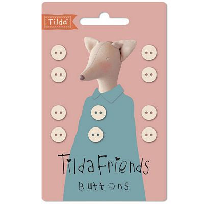 Tilda Friends Cotton Buttons (9mm)