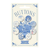Tilda: Something Blue Button, 8pcs, Light