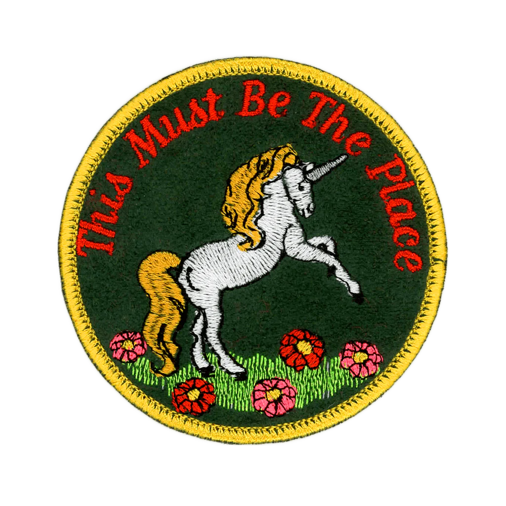 This Must Be The Place Iron-On Patch