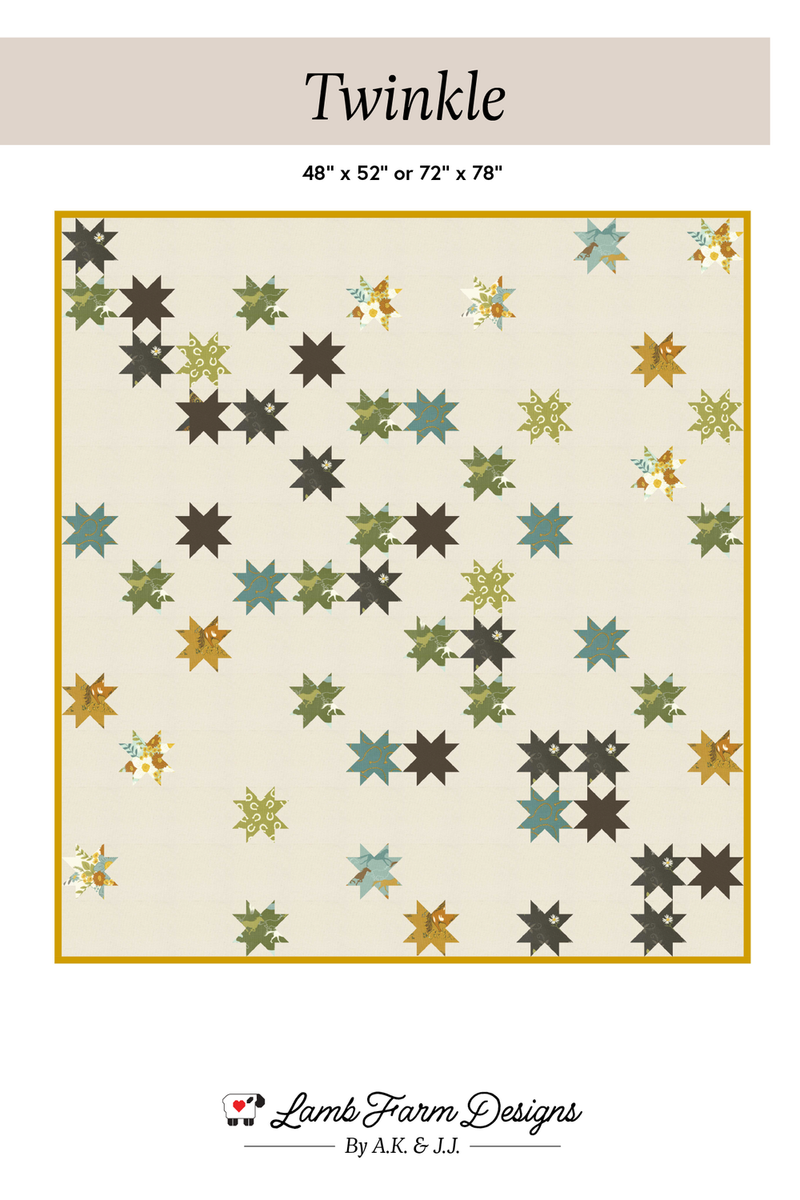 Twinkle Quilt Pattern by Lamb Farm Designs