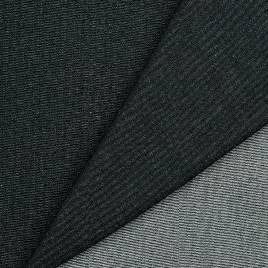Denim 11.7 oz: Black Cotton