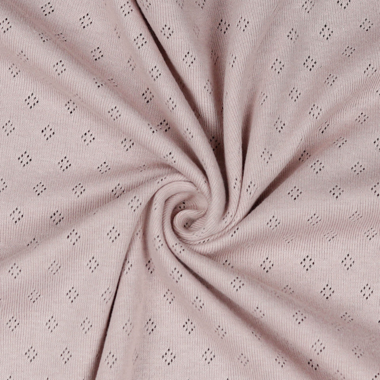 Pointelle Knit: Old Rose