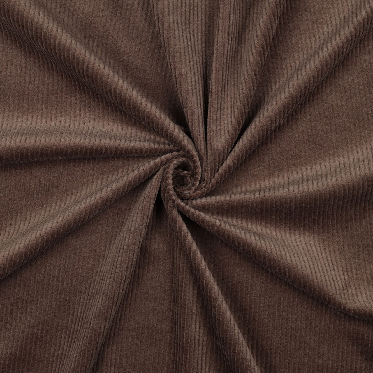 Midweight Corduroy Washed in Dark Brown