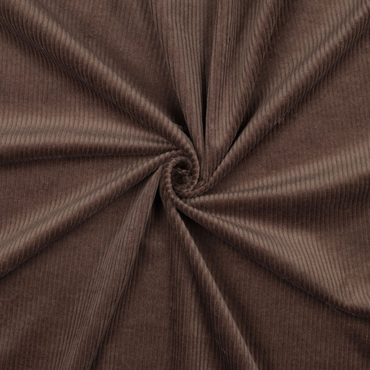 Midweight Corduroy Washed in Dark Brown