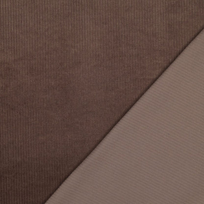 Midweight Corduroy Washed in Dark Brown