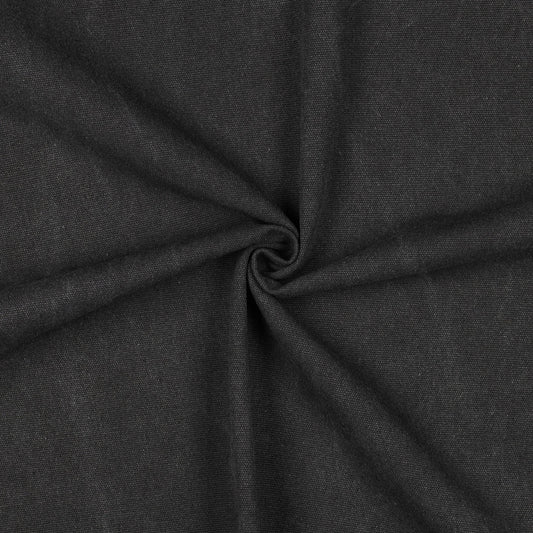 Heavyweight Canvas Stone Washed in Dark Gray