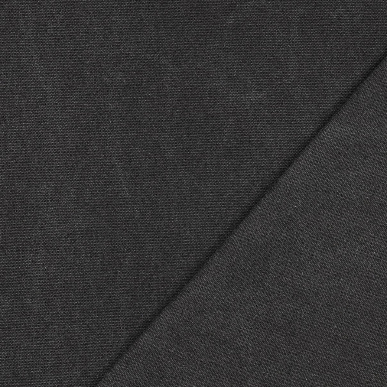 Heavyweight Canvas Stone Washed in Dark Gray
