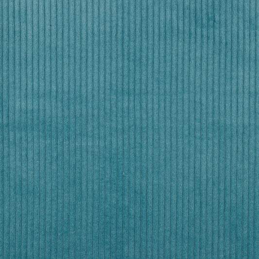 Washed Corduroy in Light Petrol