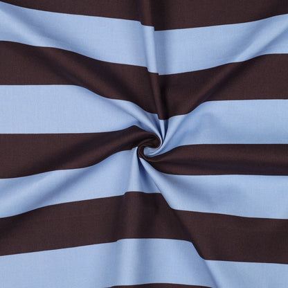 Canvas Stripes in Blue and Purple