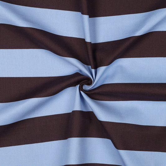 Canvas Stripes in Blue and Purple