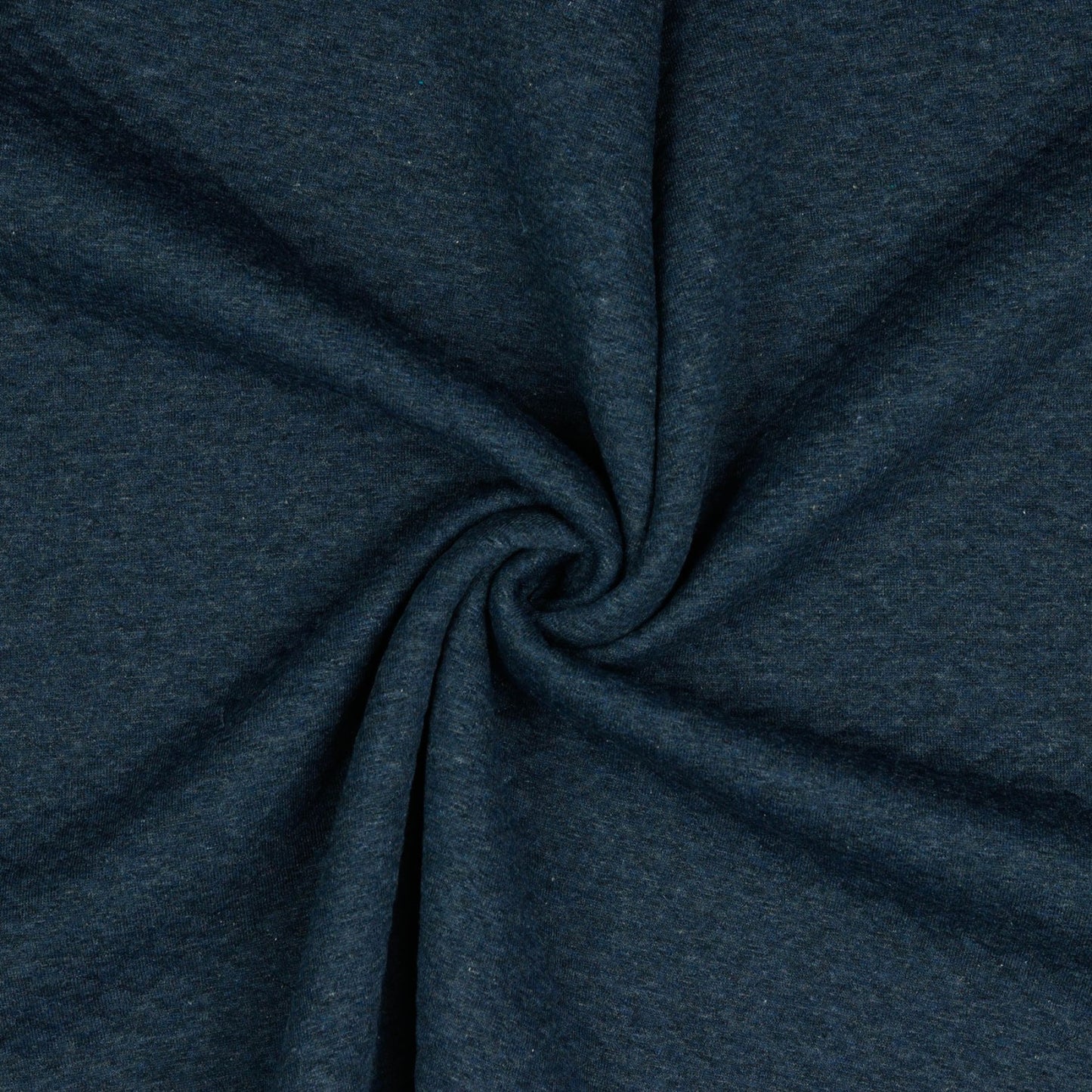 Quilted Jersey Knit - Indigo Melange