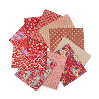 Red & Pink - Tilda Sampling Assortment