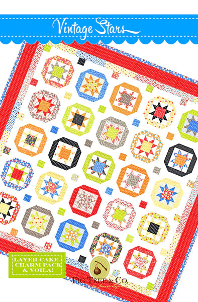 Vintage Stars Pattern