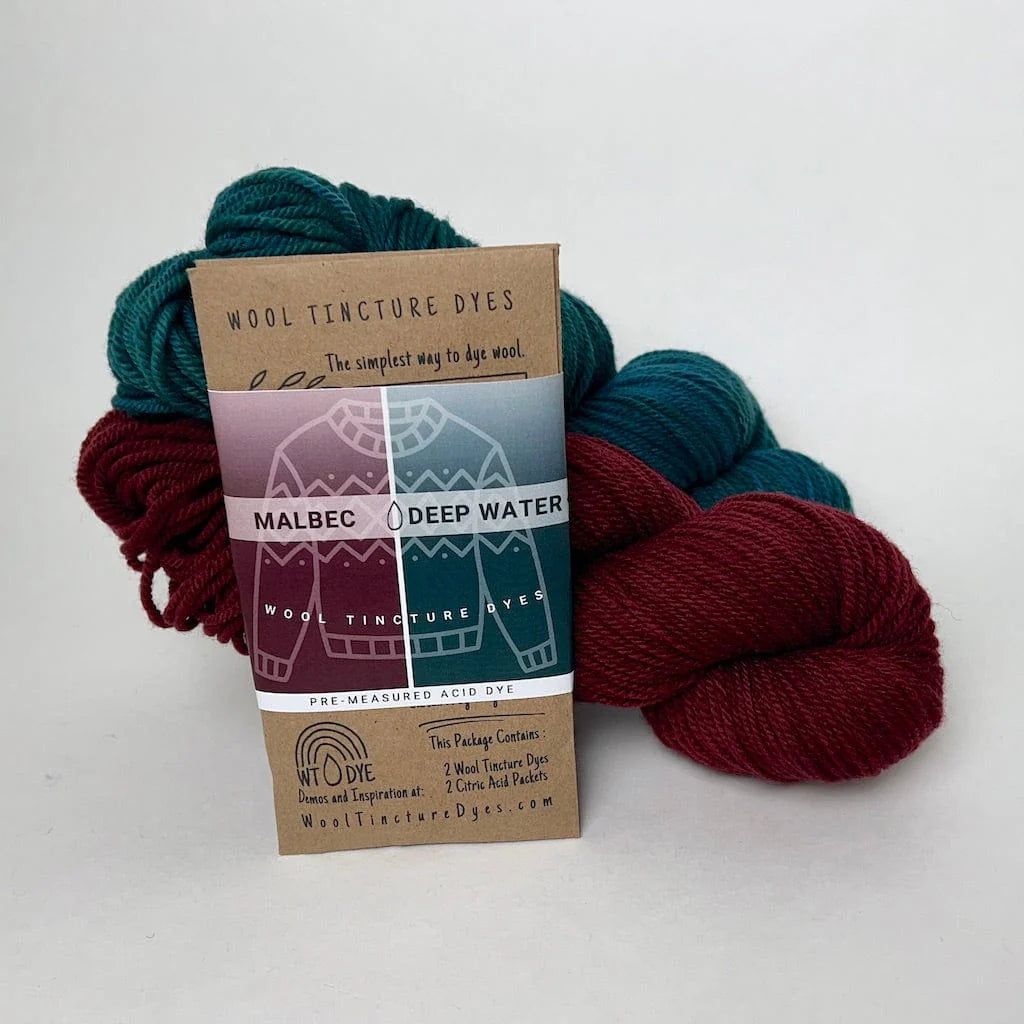 Wool Tincture Dyes: Dye Pairings (Multiple Varieties)