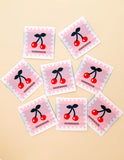 Cherry Woven Labels