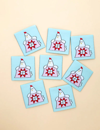 Hen Label Hen Woven Labels – Sew to Speak