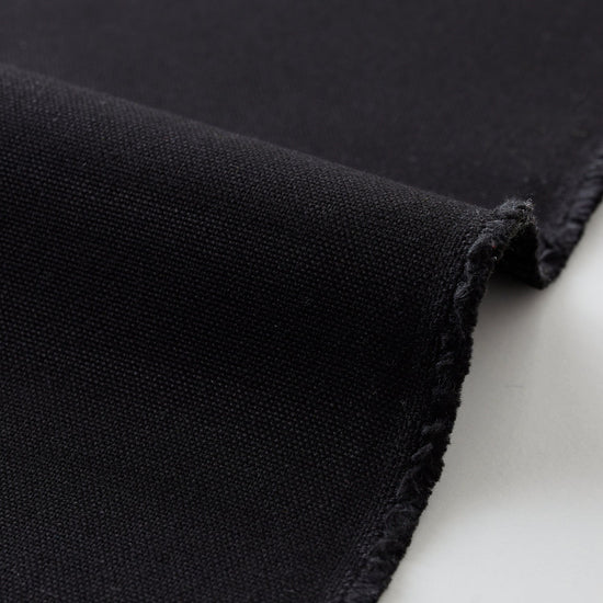 Kokka: Sailcloth Canvas in Black