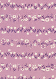 Cotton Oxford: Simply Palette Floral in Purple