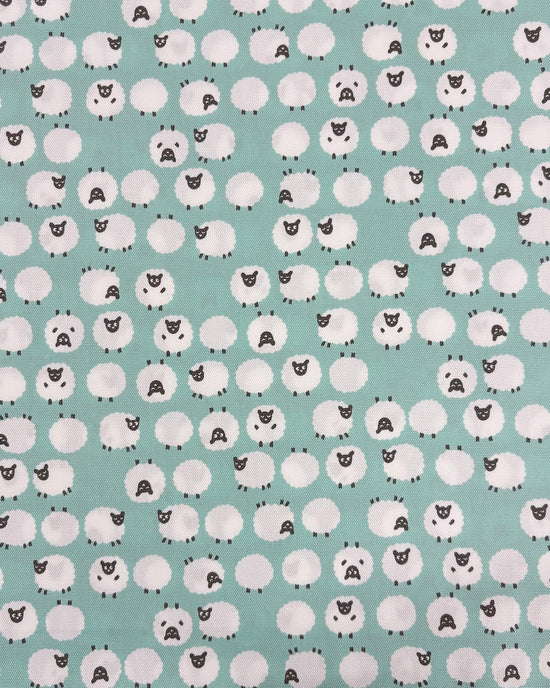 Cotton Oxford: Simply Palette Sheep in Mint