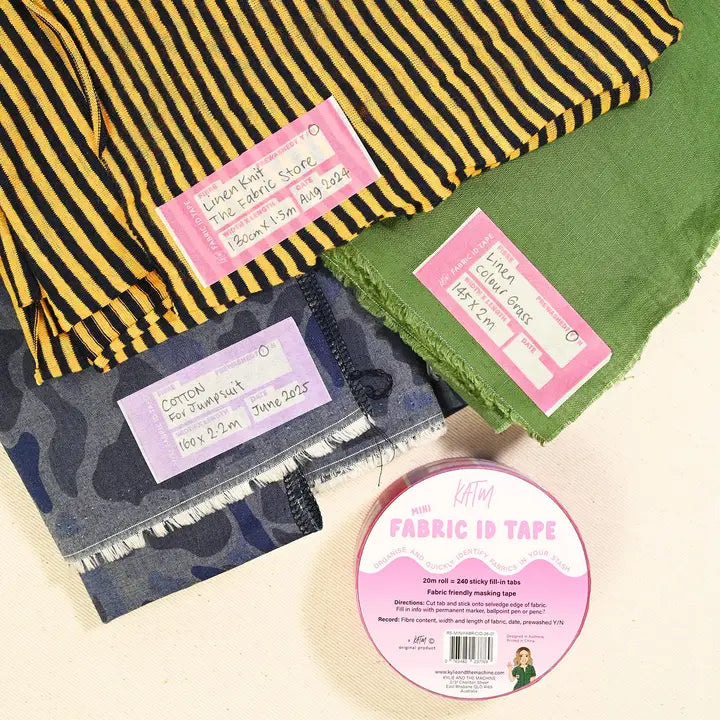 Mini Fabric ID Tape by Kylie and the Machine