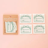 Sarah Hearts Labels: To From Gift Cotton Write-In Sewing Labels