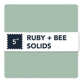 Ruby & Bee Solids Charm Pack by Heather Ross and Annabel Wringley