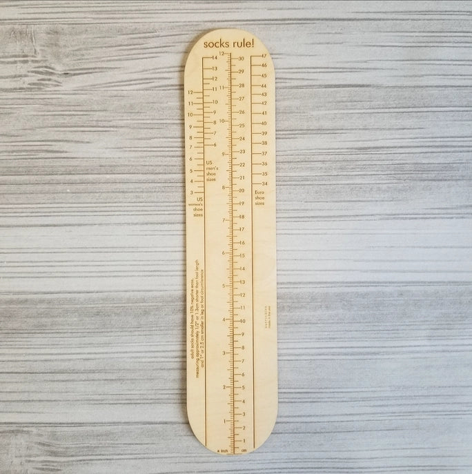 Katrinkles - Socks Rule! Sock Rulers in Adult & Kid Sizes