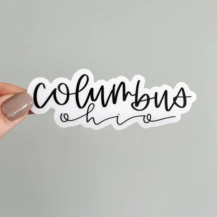 Columbus, Ohio Vinyl Sticker