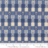 The Henhouse: Flower Plaid in Cobalt