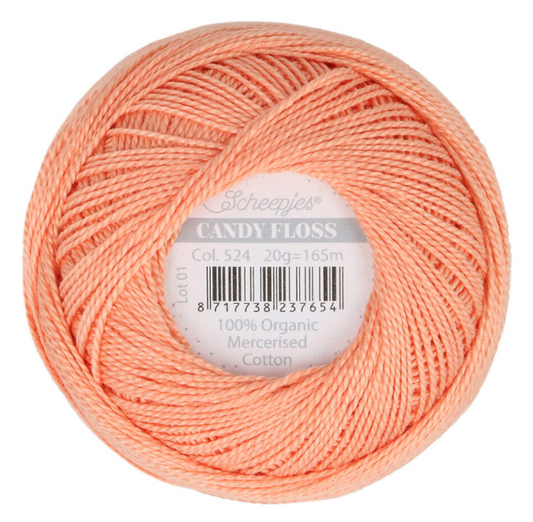Candy Floss: Organic Mercerized Cotton (Multiple Colors)