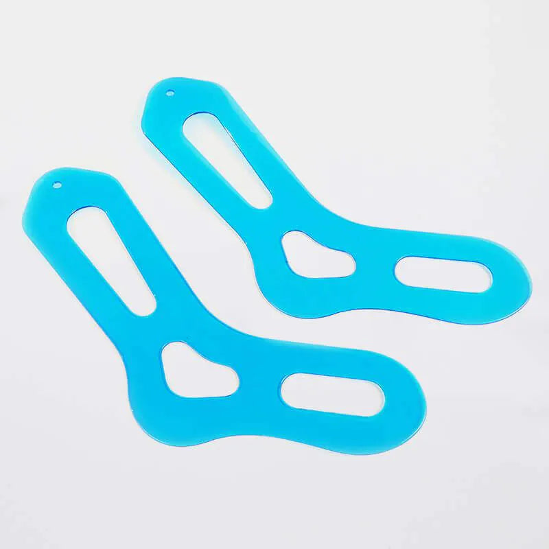 Aqua Acrylic Sock Blockers